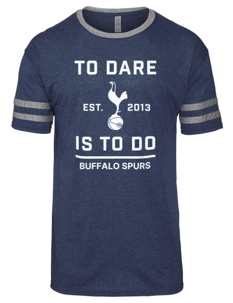 To Dare Is To Do Buffalo Spurs Men's Tri-Blend T-Shirt | Swagsta
