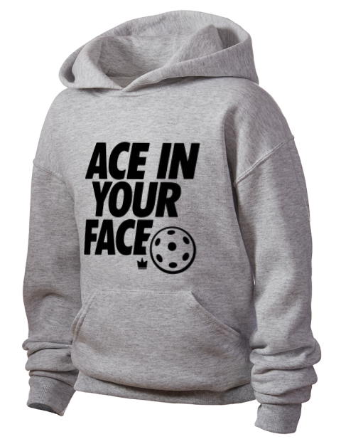 Pickleball Slogans Youth Hooded Sweatshirt
