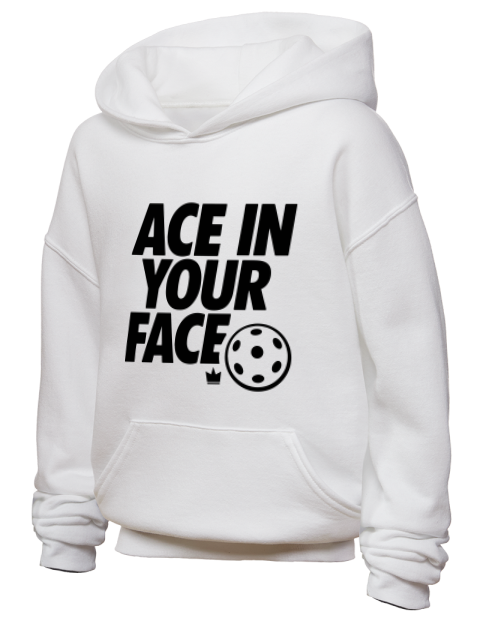 Pickleball Slogans Youth Hooded Sweatshirt