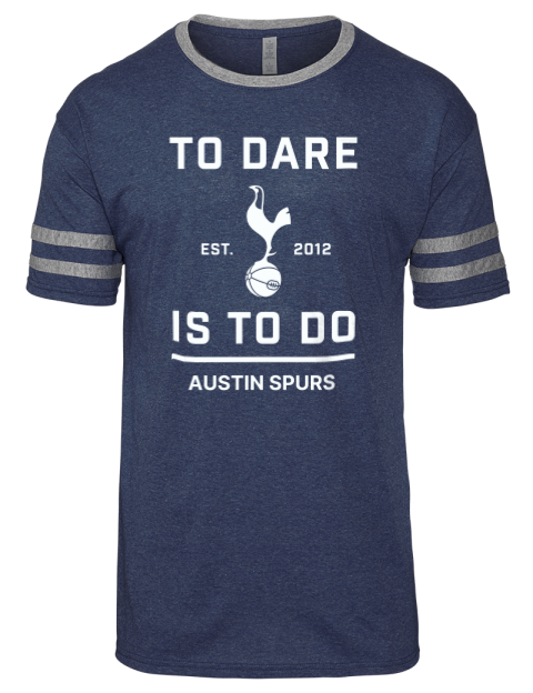 To Dare Is To Do Tottenham Austin Men's Tri-Blend T-Shirt | Swagsta