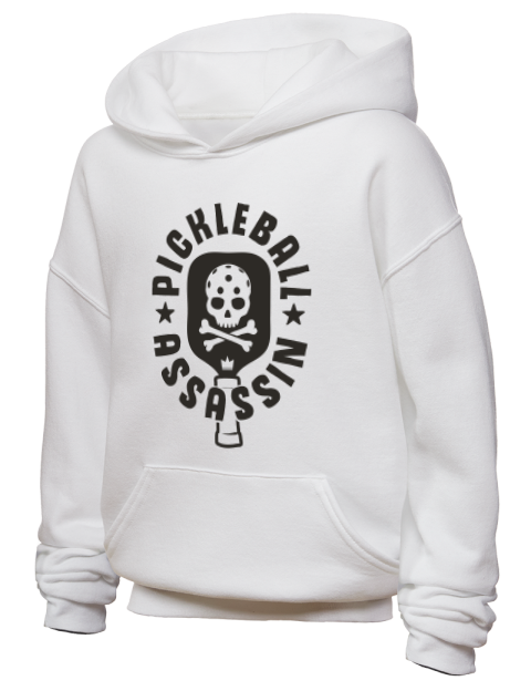 Pickleball Slogans Youth Hooded Sweatshirt
