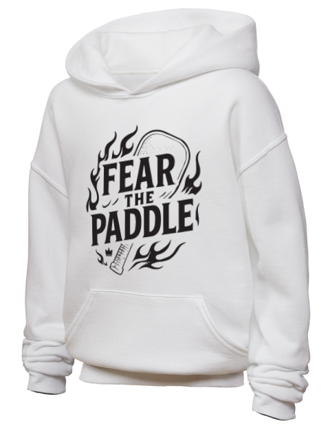 Pickleball Slogans Youth Hooded Sweatshirt