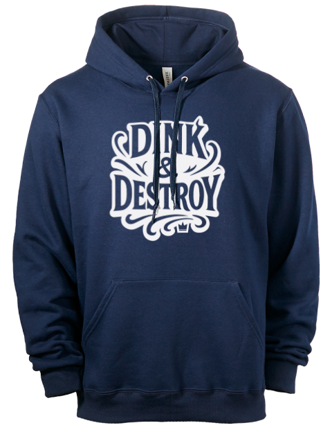 Pickleball Slogans Eco Premium Unisex Hooded Sweatshirt