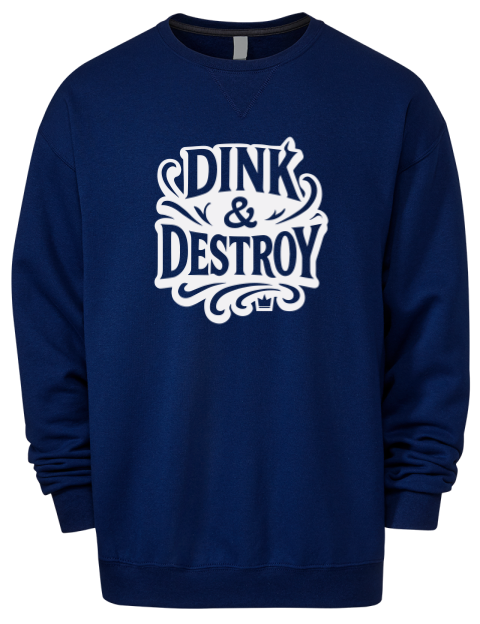 Pickleball Slogans Premium Unisex Crewneck Sweatshirt