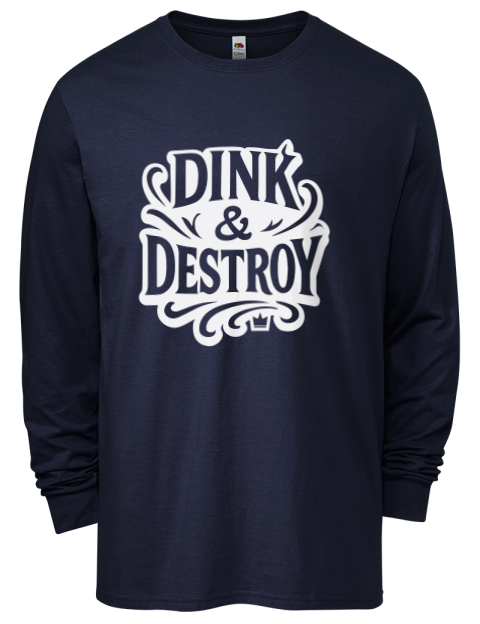 Pickleball Slogans Men's Long-Sleeve T-Shirt
