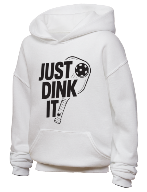 Pickleball Slogans Youth Hooded Sweatshirt