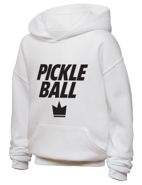 Pickleball Slogans Youth Hooded Sweatshirt