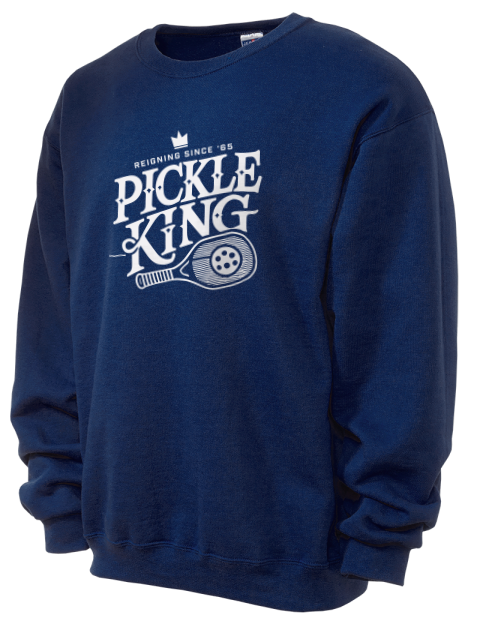 Pickleball Royalty Unisex Crewneck Sweatshirt