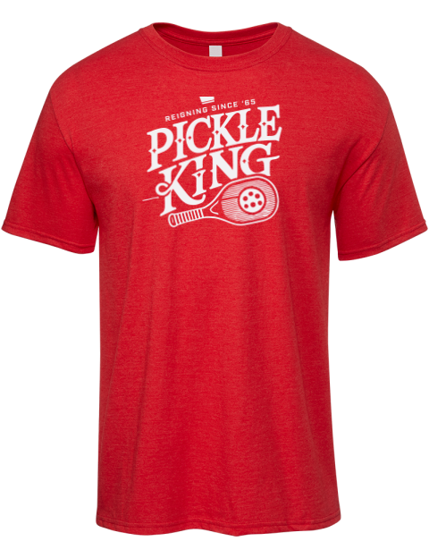 Pickleball Royalty Premium Ring-Spun Cotton Unisex T-Shirt