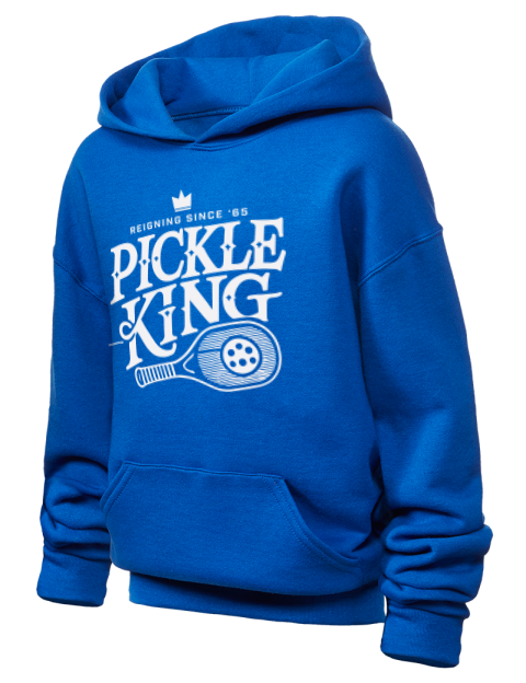 Pickleball Royalty Youth Hooded Sweatshirt