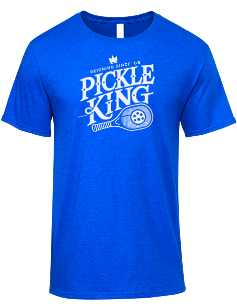 Pickleball Royalty Premium Ring-Spun Cotton Unisex T-Shirt