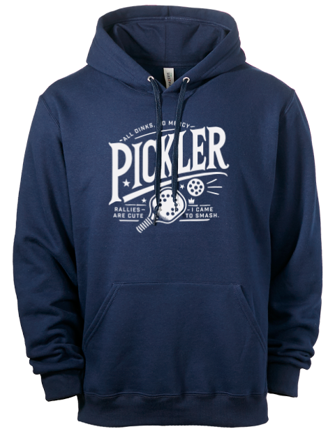 Pickler, All Dinks Pickleball Eco Premium Unisex Hooded Sweatshirt | Swagsta
