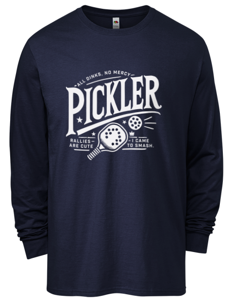 Pickleball Royalty Men's Long-Sleeve T-Shirt