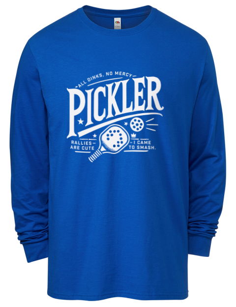 Pickleball Royalty Men's Long-Sleeve T-Shirt