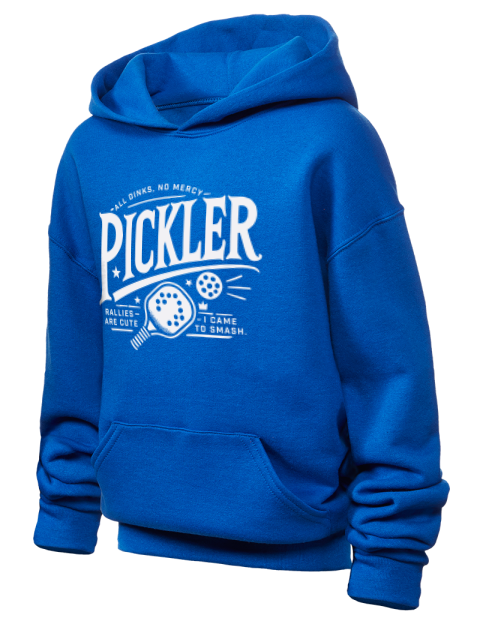 Pickleball Royalty Youth Hooded Sweatshirt