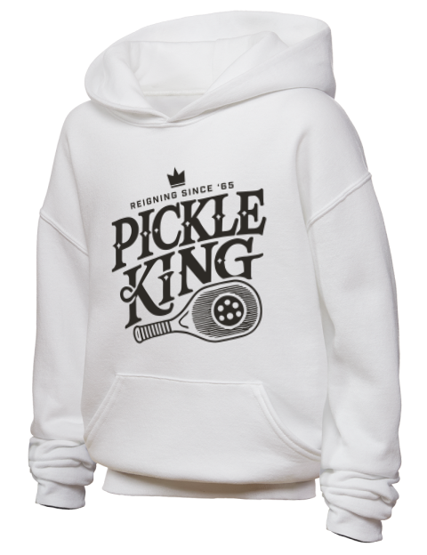 Pickleball Royalty Youth Hooded Sweatshirt