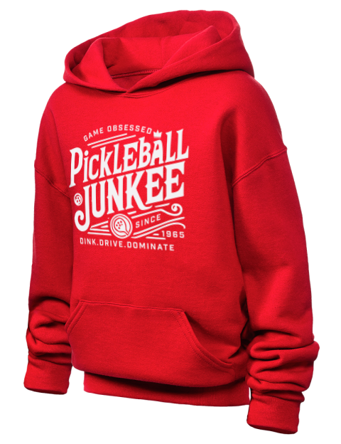 Pickleball Royalty Youth Hooded Sweatshirt