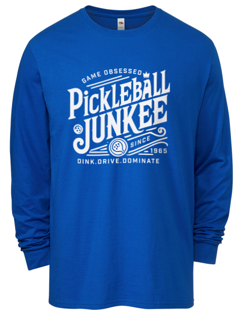 Pickleball Royalty Men's Long-Sleeve T-Shirt