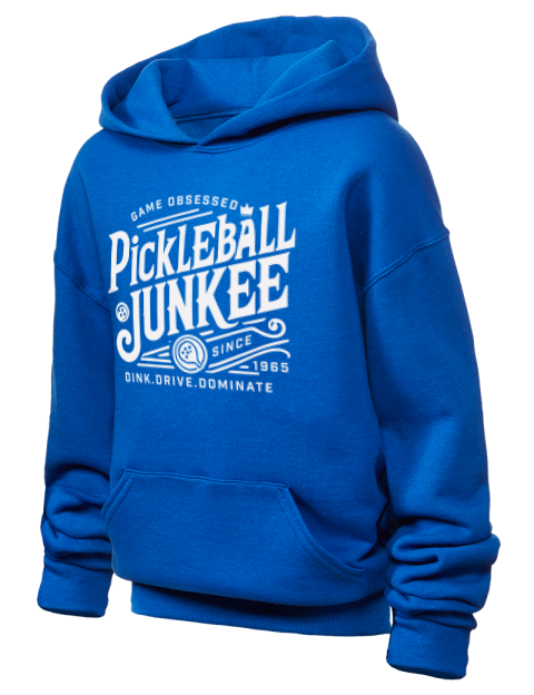 Pickleball Royalty Youth Hooded Sweatshirt