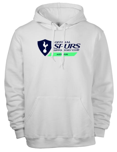 Official Tottenham Austin Eco Premium Unisex Hooded Sweatshirt | Swagsta
