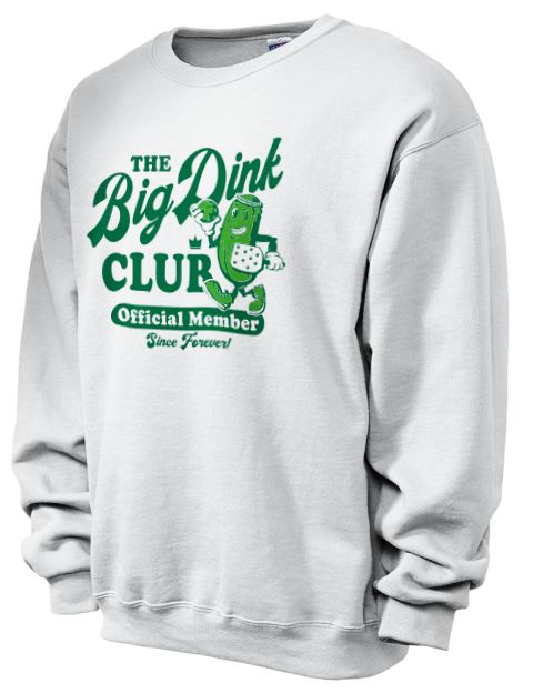 Pickleball Big Dink Unisex Crewneck Sweatshirt