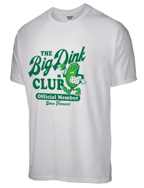 Pickleball Big Dink Dri-Power Unisex T-Shirt