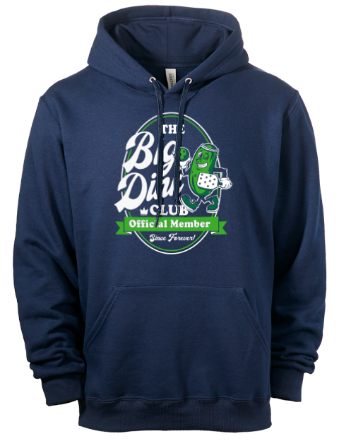 Pickleball Big Dink Eco Premium Unisex Hooded Sweatshirt