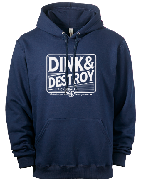Pickleball Big Dink Eco Premium Unisex Hooded Sweatshirt