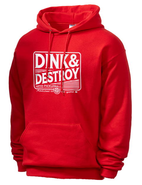 Pickleball Big Dink Unisex Hooded Sweatshirt