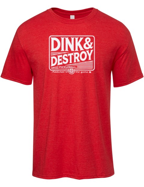 Pickleball Big Dink Premium Ring-Spun Cotton Unisex T-Shirt