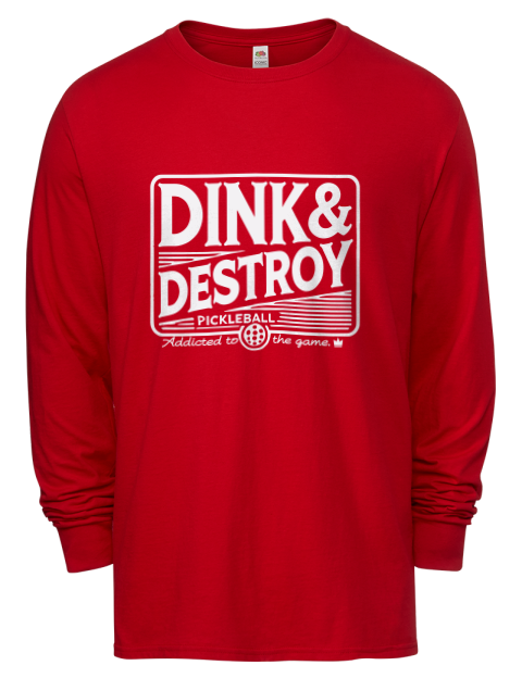 Pickleball Big Dink Men's Long-Sleeve T-Shirt