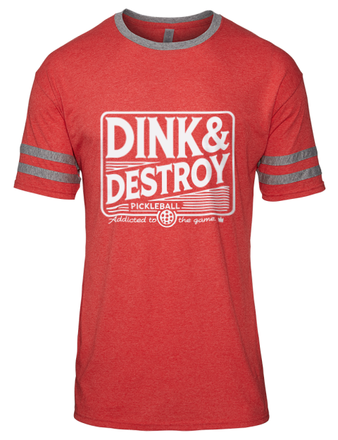 Pickleball Big Dink Men's Tri-Blend T-Shirt