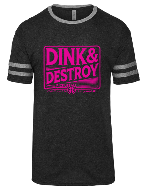 Pickleball Big Dink Men's Tri-Blend T-Shirt