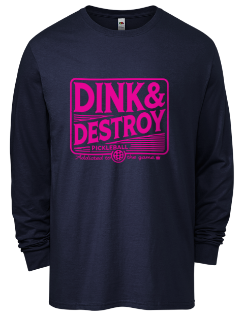 Pickleball Big Dink Men's Long-Sleeve T-Shirt