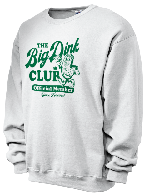 Pickleball Big Dink Unisex Crewneck Sweatshirt