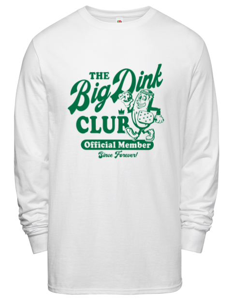 Pickleball Big Dink Men's Long-Sleeve T-Shirt