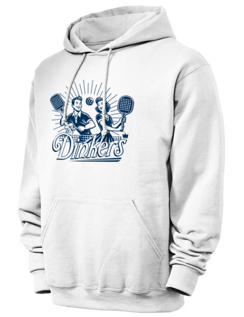 Pickleball Big Dink Unisex Hooded Sweatshirt