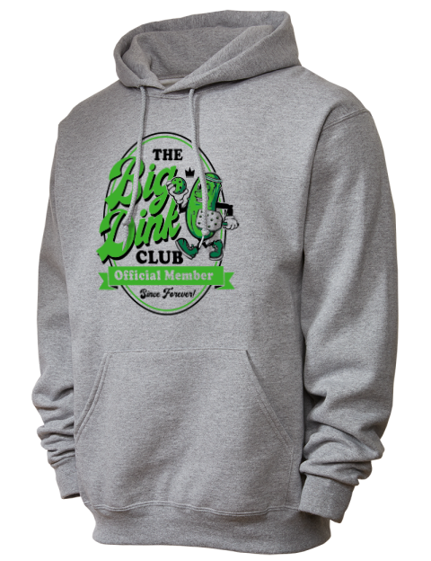 Pickleball Big Dink Unisex Hooded Sweatshirt