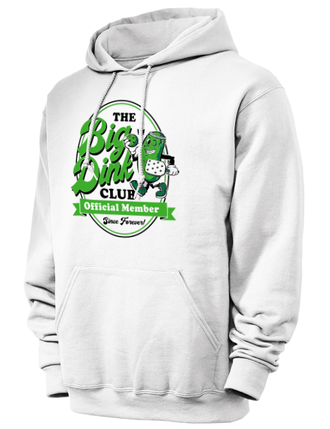 Pickleball Big Dink Unisex Hooded Sweatshirt
