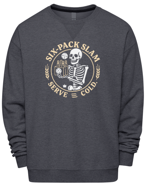 Pickleball Brew League Premium Unisex Crewneck Sweatshirt