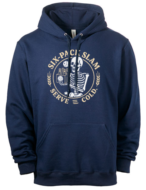 Pickleball Brew League Eco Premium Unisex Hooded Sweatshirt