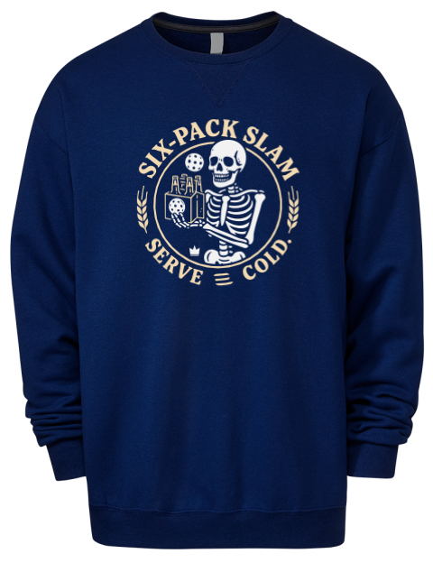 Pickleball Brew League Premium Unisex Crewneck Sweatshirt