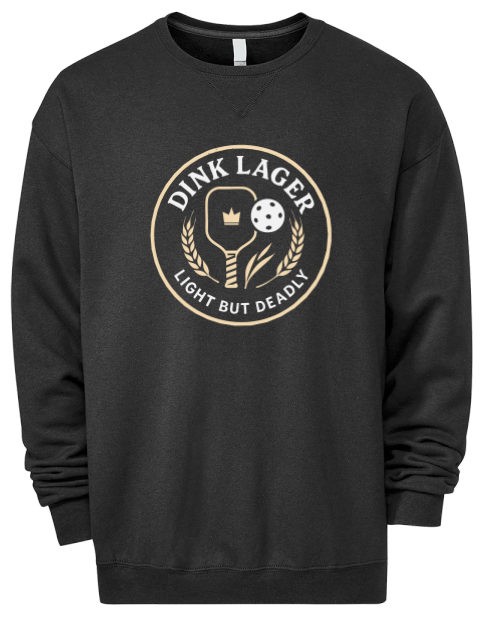 Pickleball Brew League Premium Unisex Crewneck Sweatshirt