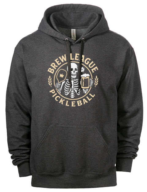 Pickleball Brew League Eco Premium Unisex Hooded Sweatshirt