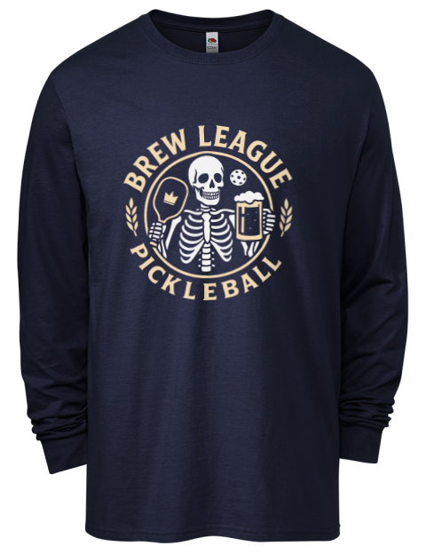 Pickleball Brew League Men's Long-Sleeve T-Shirt