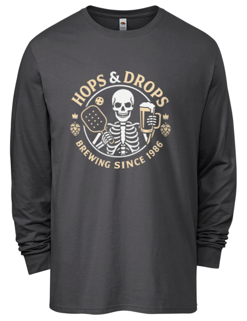 Pickleball Brew League Men's Long-Sleeve T-Shirt