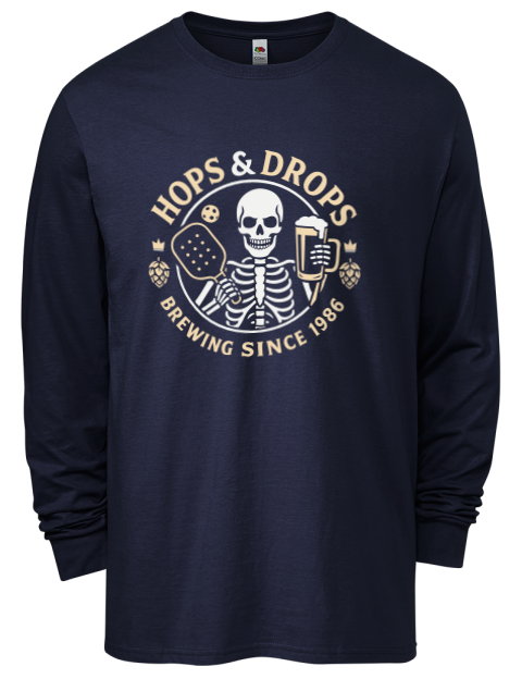 Pickleball Brew League Men's Long-Sleeve T-Shirt