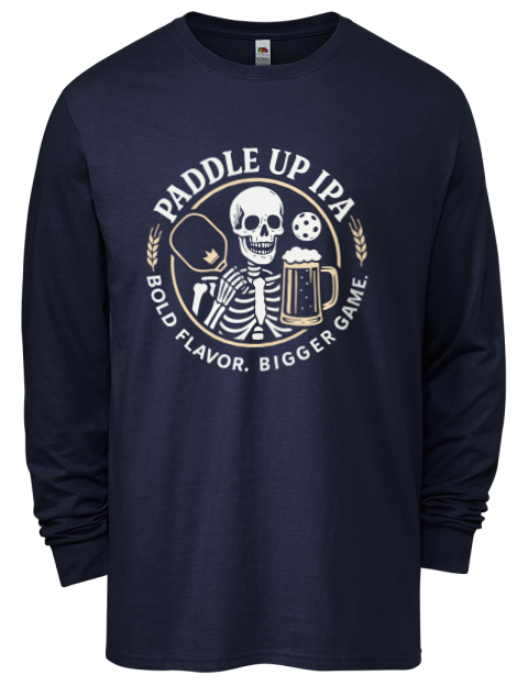 Pickleball Brew League Men's Long-Sleeve T-Shirt