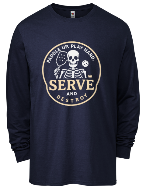 Pickleball Brew League Men's Long-Sleeve T-Shirt