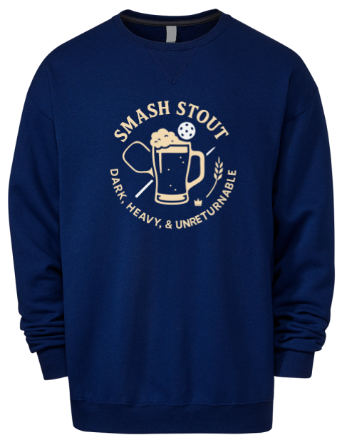 Pickleball Brew League Premium Unisex Crewneck Sweatshirt